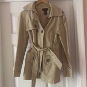 Pre-owned via spiga short trench coat